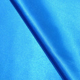 Sartin poliéster liso azul azulado