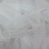 White wedding tulle per meter