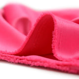 Crêpe satin polyester fuschia