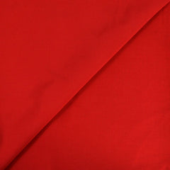 Popeline de viscose rouge