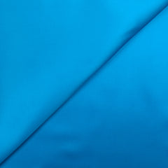 Satin viscose bleu