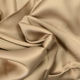 Satin viscose café