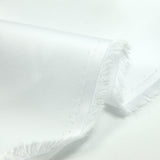 White viscose satin