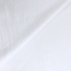 100% Lin lavé blanc