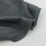 100% Lin lavé gris