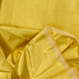 Polyester lamé jaune mimosa