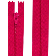 Fermeture nylon non-séparable de 10 à 60 cm Fucshia
