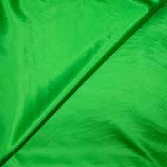Satin Polyester uni vert prairie