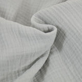 Double gaze gris perle