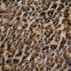 Maille à poil long léopard