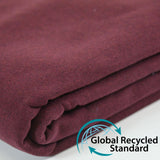 Sweat minkee recyclé lie de vin