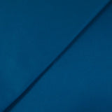 Satin de coton bleu canard