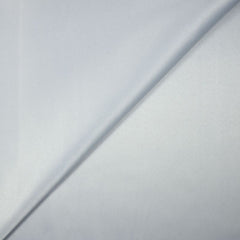Crêpe satin polyester bleu nacré