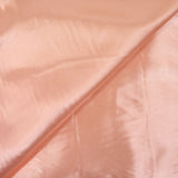 Crêpe satin polyester rose clair